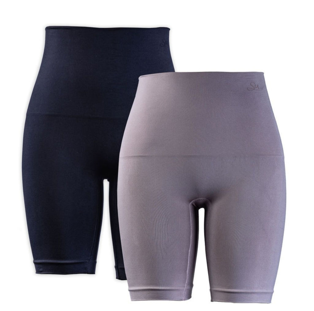 Seamfree - Ladies High Waist Tummy and Thigh Shapewear (Long Leg) - 2 Pack